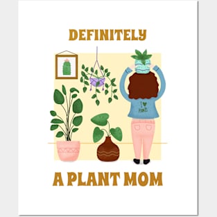 Plant mom Posters and Art